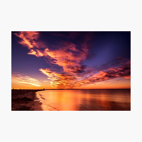Item preview, Red Sky at Night, Shepherds Delight designed and sold by JuliaKHarwood.
