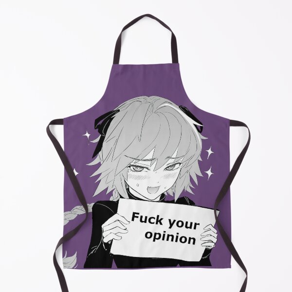 Item preview, Fate Astolfo Femboy Your Opinion Meme Sticker designed and sold by Shidesama.