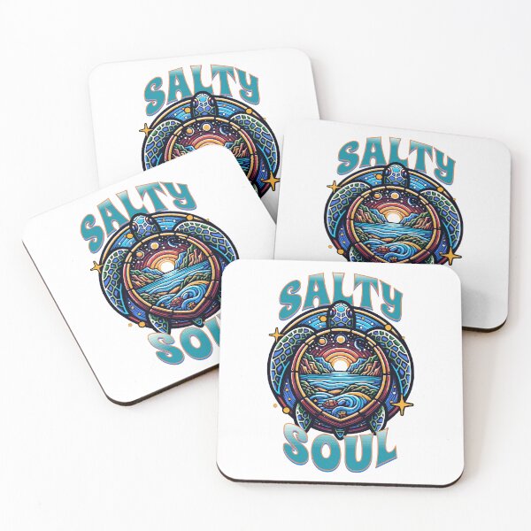 Item preview, Salty Soul Beach Sea Tortoise  designed and sold by CyberWindow.