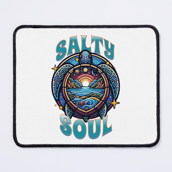 Item preview, Salty Soul Beach Sea Tortoise  designed and sold by CyberWindow.