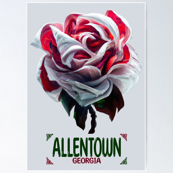 Aperçu de l'œuvre Allentown Géorgie créée et vendue par MoMidoStore.