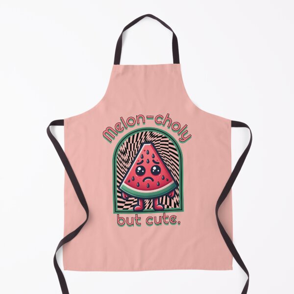 Item preview, Melon-choly But Cute: Sad Watermelon designed and sold by MyPetMinotaur.