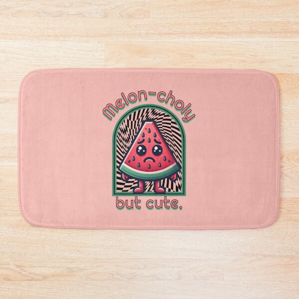 Item preview, Melon-choly But Cute: Sad Watermelon  designed and sold by MyPetMinotaur.