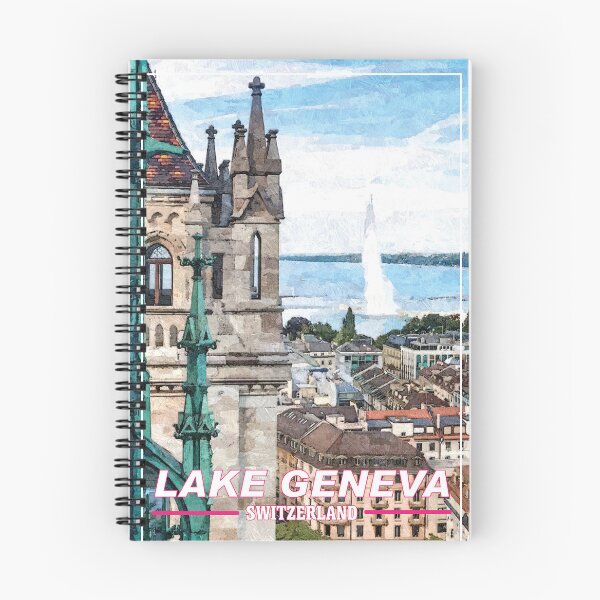Item preview, Lake Geneva, Switzerland designed and sold by Era-of-Traveler.