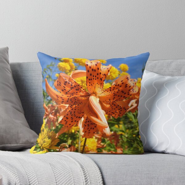 Item preview, Orange Double Tiger Lily designed and sold by Claire L Page Photography.