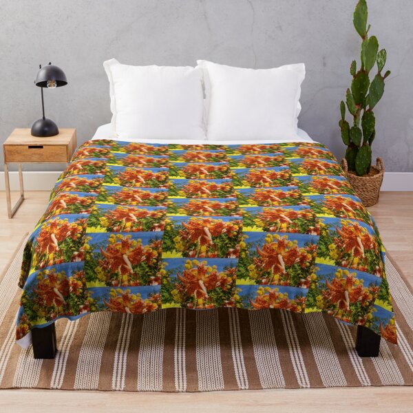 Item preview, Orange Double Tiger Lily designed and sold by Claire L Page Photography.