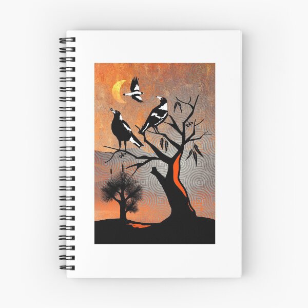 Artikelvorschau, Singen der Mond Magpies 8 entworfen und verkauft von Graham Colton.