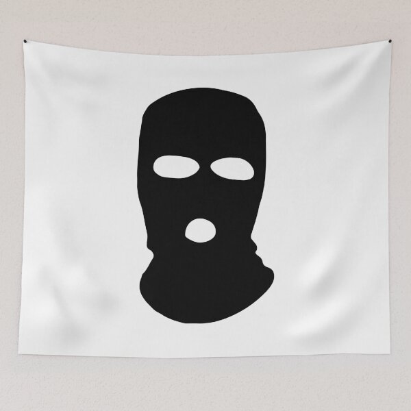 Item preview, Black balaclava silhouette designed and sold by InkStation24.