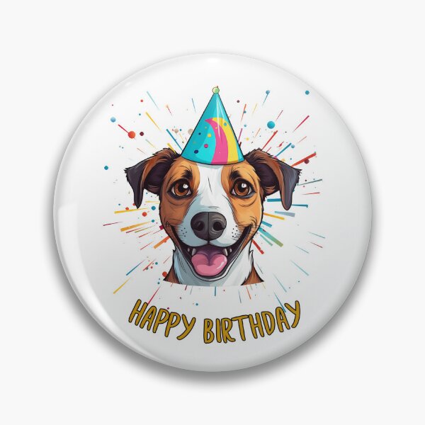 Item preview, Birthday Jack Russell Dog - Happy Birthday! designed and sold by wotsthis.