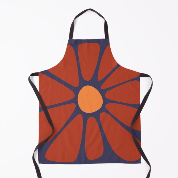 Item preview, Giant flower on blue designed and sold by AcuarelasCA.