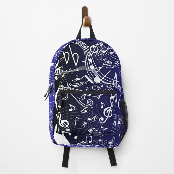 Item preview, Music Everywhere in Blue Gradient Original Graphic Artwork designed and sold by BrightrDayMusicArt.