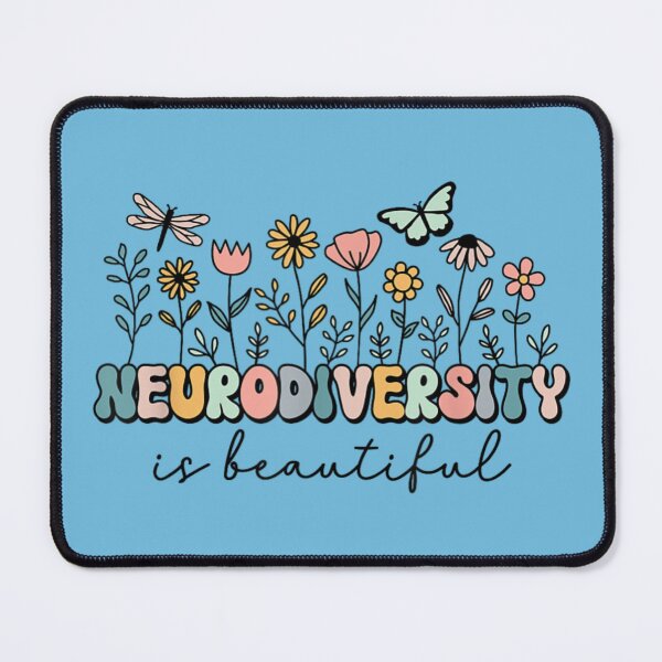 Item preview, Neurodiversity Is Beautiful Flower SPED AAC Autism Awareness designed and sold by Tigerr3g.