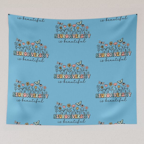 Item preview, Neurodiversity Is Beautiful Flower SPED AAC Autism Awareness designed and sold by Tigerr3g.