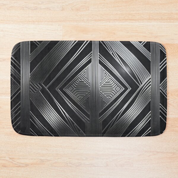 Item preview, silver art deco design 064 designed and sold by fleesphotos.