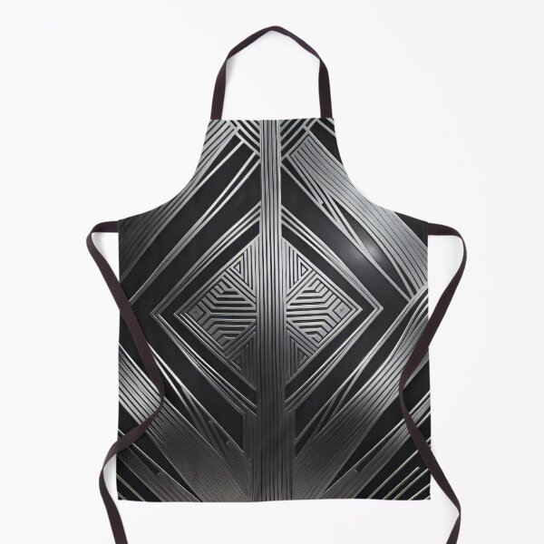 Item preview, silver art deco design 064 designed and sold by fleesphotos.