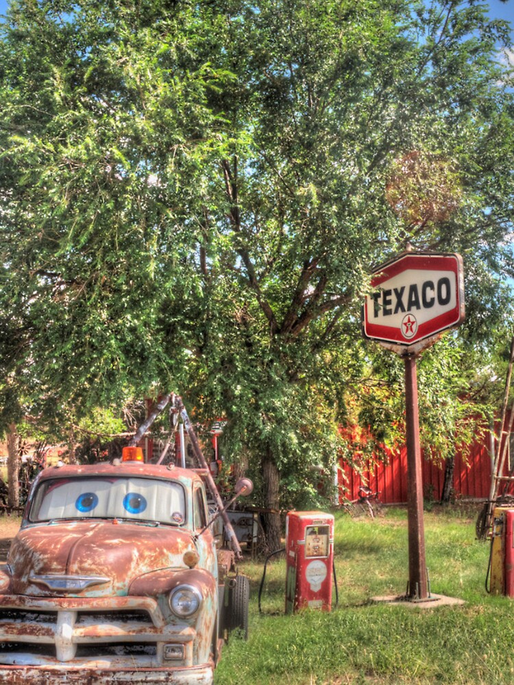 Thumbnail 4 of 4, iPhone Case, Texaco designed and sold by RandyDyer.