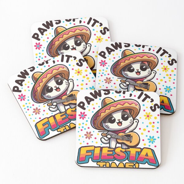 Item preview, Paws up, It's fiesta time! designed and sold by FlowerFatty5396.