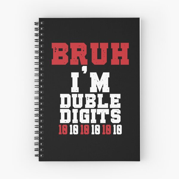 Item preview, Bruh I'm Double Digits 10th birthday kids 10 year old designed and sold by MTRBSK11.