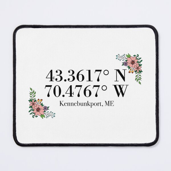 Item preview, Kennebunkport, ME Coordinates designed and sold by mynameisliana.