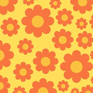 Artwork thumbnail, Retro Sunflowers by InfinityPattern