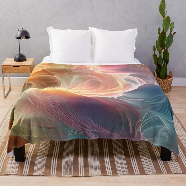 Item preview, Glowing Fractal Gradient: Light Tones designed and sold by kalyssa44.