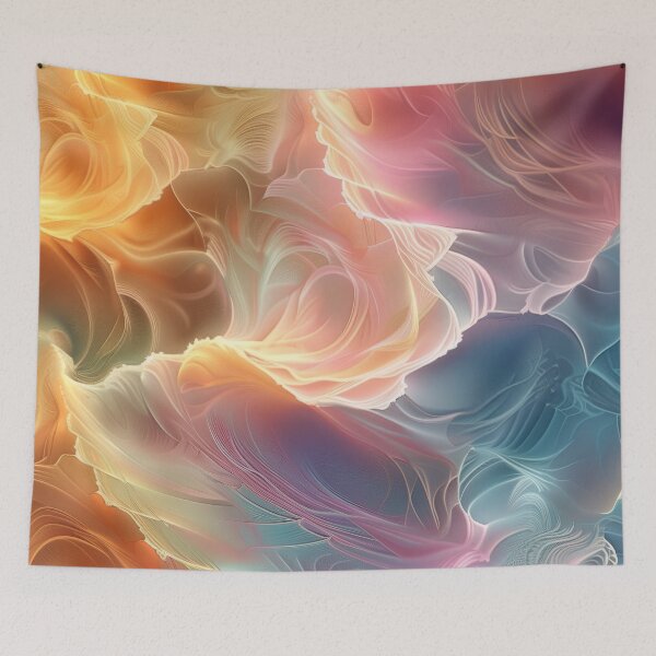 Item preview, Glowing Fractal Gradient: Light Tones designed and sold by kalyssa44.