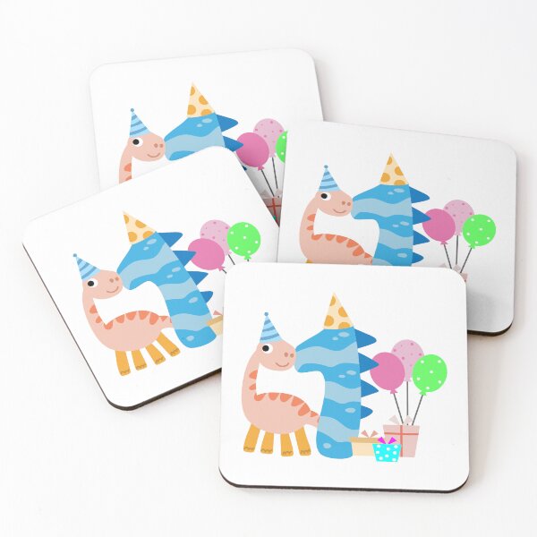 Item preview, Birthday dinosaur Party, Number one with cartoon Dino designed and sold by NoeySmiley55.