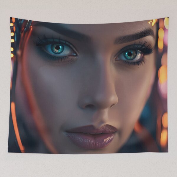 Item preview, Cyberpunk Girl 3 designed and sold by 3dvirtualand.