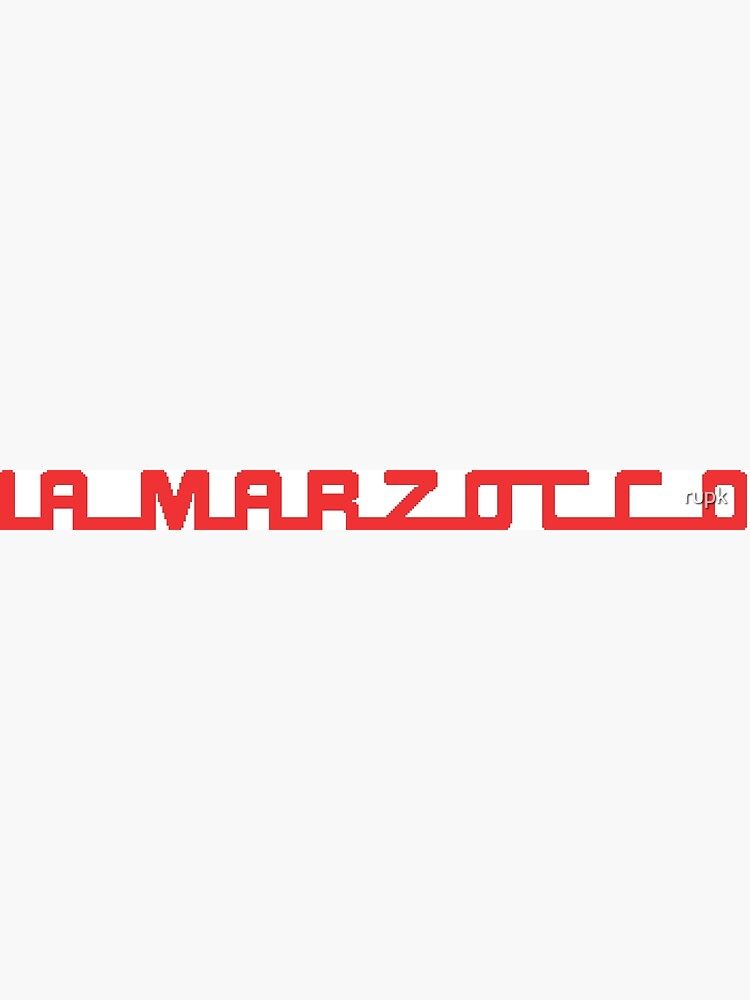 La Marzocco Logo LA MARZOCCO Brand Coffee Machine