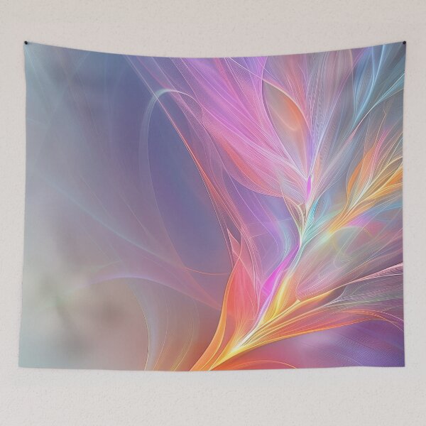 Item preview, Glowing Fractal Gradient: Light Tones designed and sold by kalyssa44.