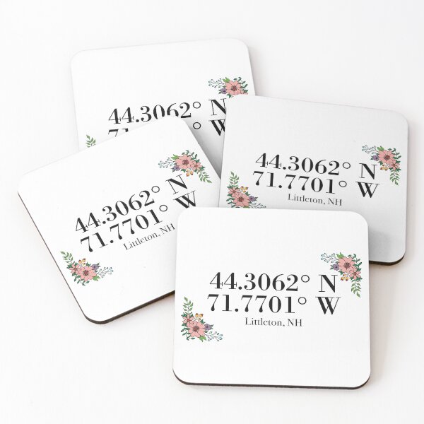 Item preview, Littleton, NH Coordinates designed and sold by mynameisliana.