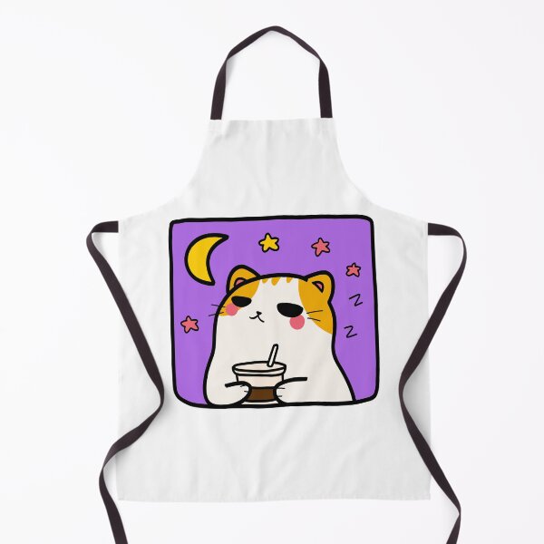 Item preview, Night Owl Cat : Caffeinated and Confounded designed and sold by NumbleRay.