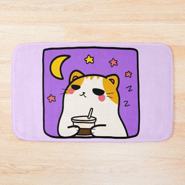 Item preview, Night Owl Cat : Caffeinated and Confounded designed and sold by NumbleRay.