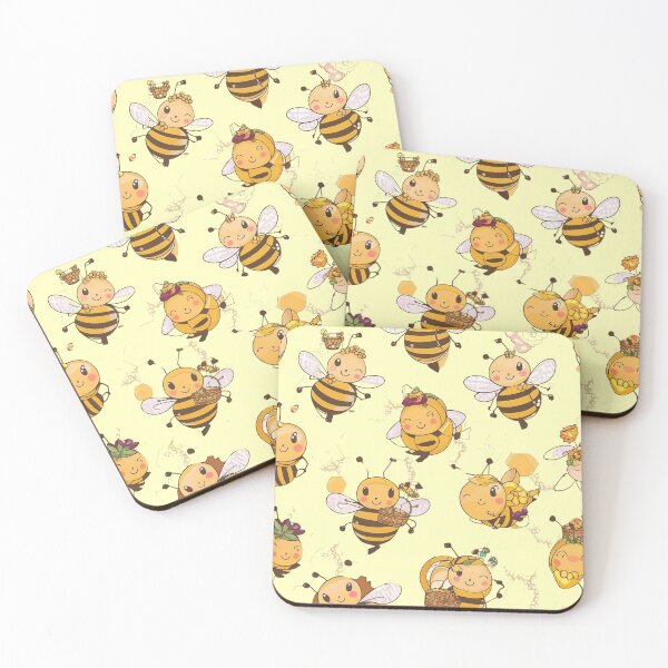 Item preview, Bee Kind: Fashionable Honey Bee Apparel designed and sold by DunuStore.