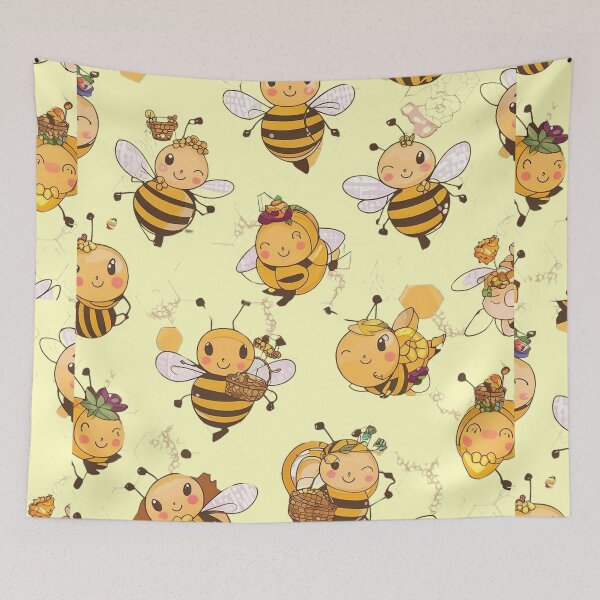Item preview, Bee Kind: Fashionable Honey Bee Apparel designed and sold by DunuStore.