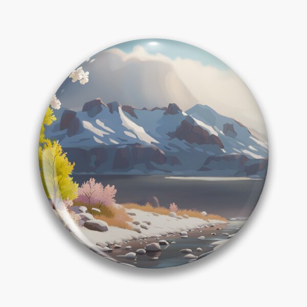 Item preview, Melting Snow Landscape designed and sold by 3dvirtualand.
