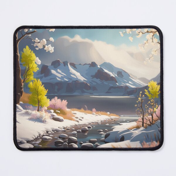 Item preview, Melting Snow Landscape designed and sold by 3dvirtualand.