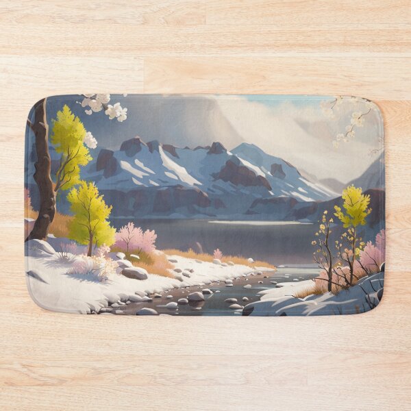 Item preview, Melting Snow Landscape designed and sold by 3dvirtualand.