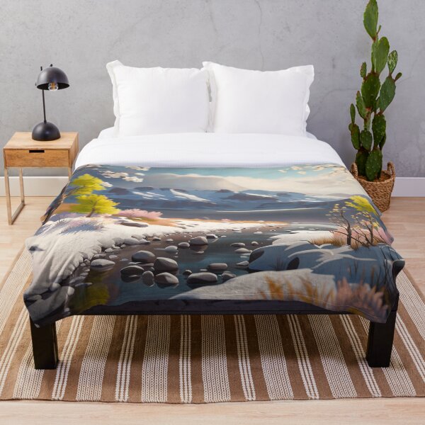 Item preview, Melting Snow Landscape designed and sold by 3dvirtualand.