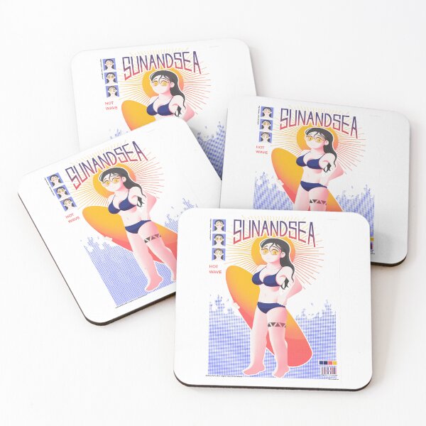 Item preview, Sun and sea designed and sold by ninelives-illus.