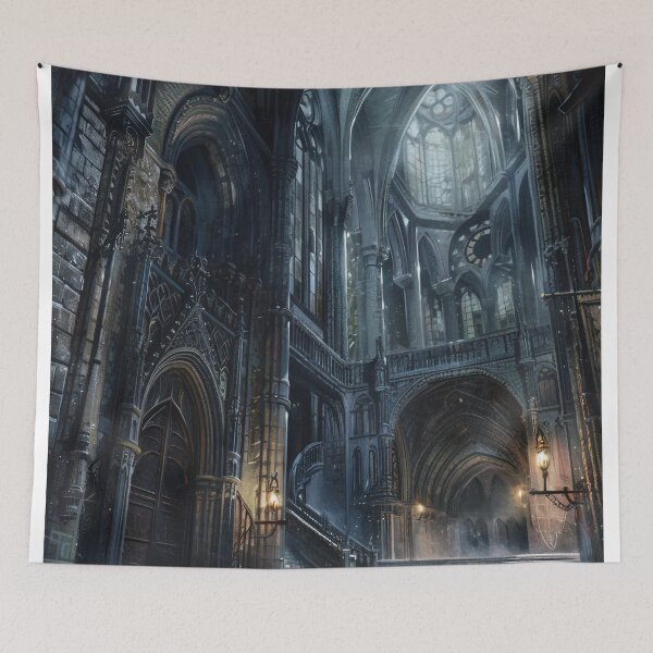 Item preview, Whispers in the Ancient Cathedral designed and sold by oanaunciuleanu.