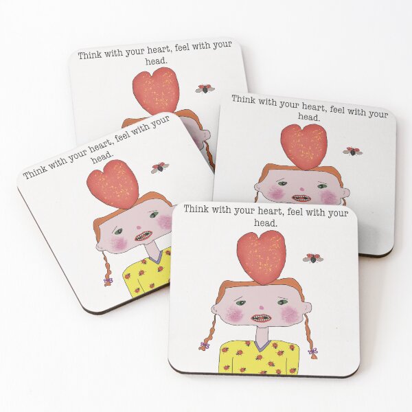 Item preview, Think with your heart, feel with your head.  designed and sold by Image Creative.