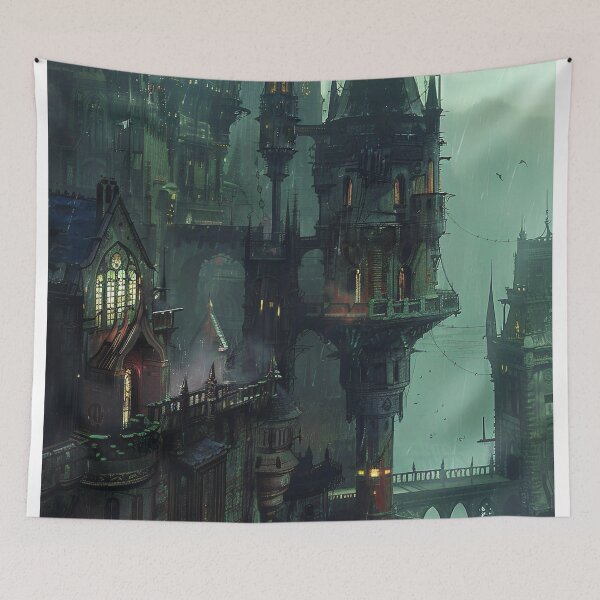 Item preview, Whispers in the Ancient Cathedral designed and sold by oanaunciuleanu.