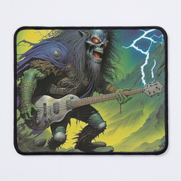 Item preview, Warlock Shredding Guitar designed and sold by HeavyMetalGoods.