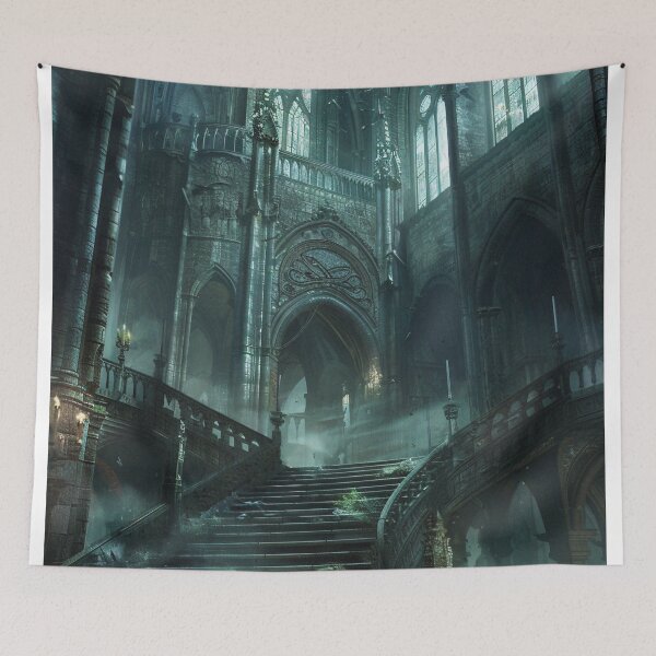 Item preview, Whispers in the Ancient Cathedral designed and sold by oanaunciuleanu.