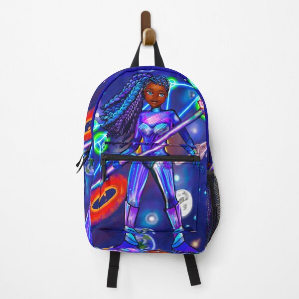Item preview, Melanin Space Heroine — Anime Girl Magic Aesthetic designed and sold by Artonmytee.
