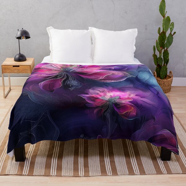 Item preview, Violet Azure Fractal Abstract designed and sold by kalyssa44.