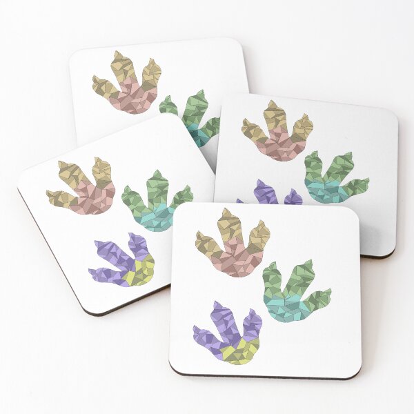 Item preview, GEOMETRIC dinosaur prints designed and sold by hemp3x.
