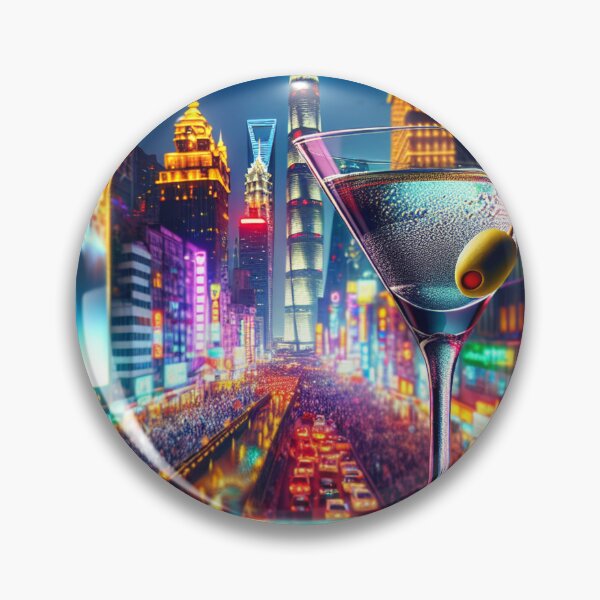 Item preview, Having a Martini in the City Lights designed and sold by GypsyMerch.