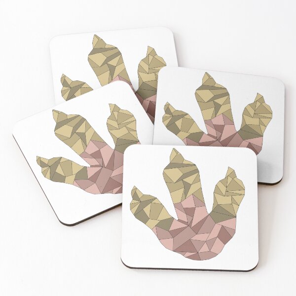 Item preview, DINOSAUR PRINTS geometric designed and sold by hemp3x.